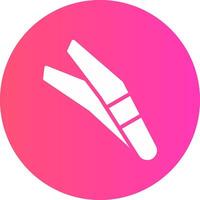 Tweezers Creative Icon Design vector