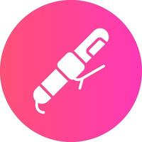 Curler Creative Icon Design vector