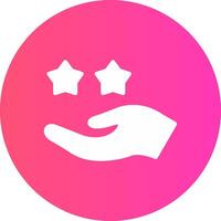 Customer Review Creative Icon Design vector