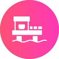 Dock Creative Icon Design vector