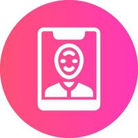 Video Call Creative Icon Design vector