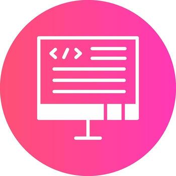 Code Creative Icon Design vector