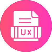 Ux Format Creative Icon Design vector