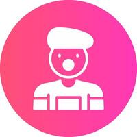 Mime Creative Icon Design vector
