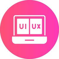 Ui Ux Creative Icon Design vector