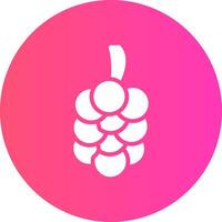 Grapes Creative Icon Design vector