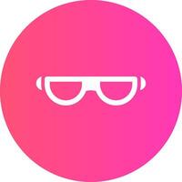 diseño de icono creativo de gafas vector