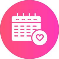 Calendar Creative Icon Design vector