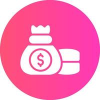 diseño de icono creativo de financiación vector