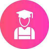 Graduate Creative Icon Design vector