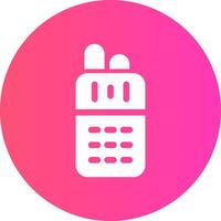 Walkie Talkie Creative Icon Design vector