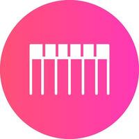 Comb Creative Icon Design vector