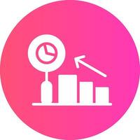 Predictive Analytics Creative Icon Design vector