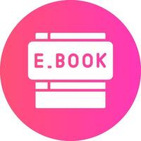 Ebooks Creative Icon Design vector