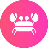 Crab Creative Icon Design vector