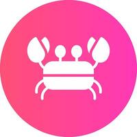 Crab Creative Icon Design vector