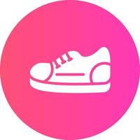 Baby Shoes Creative Icon Design vector