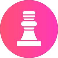 Chess Game Creative Icon Design vector