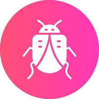Bug Creative Icon Design vector