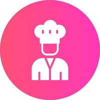 diseño de icono creativo de chef vector