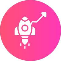 Growth Hacking Creative Icon Design vector