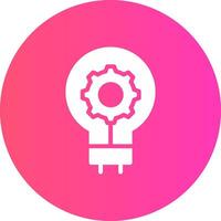 Idea Generation Creative Icon Design vector