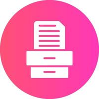 Project Inbox Creative Icon Design vector