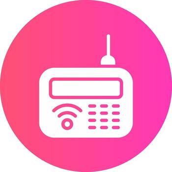 intercomunicador creativo icono diseño vector