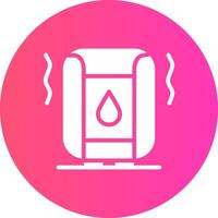 Humidifier Creative Icon Design vector