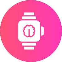 inteligente reloj creativo icono diseño vector