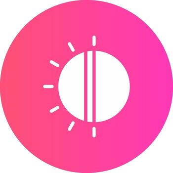 Eclipse Creative Icon Design vector