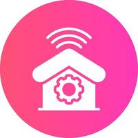 Home Automation Creative Icon Design vector