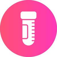 Test Tube Creative Icon Design vector