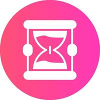 Hourglass Creative Icon Design vector