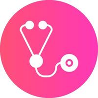 Stethoscope Creative Icon Design vector