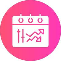 Business Data Creative Icon Design vector