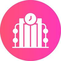 Time Machine Creative Icon Design vector