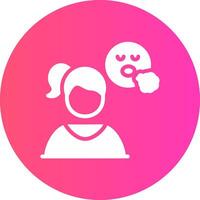 Calm Down Creative Icon Design vector