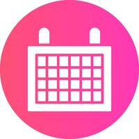 Calendar Creative Icon Design vector