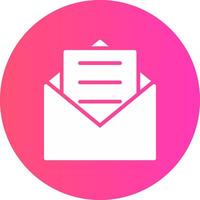 Email Creative Icon Design vector