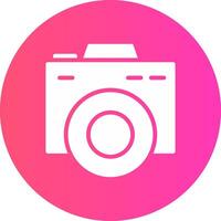 Camera Creative Icon Design vector