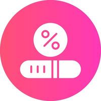 Progress Bar Creative Icon Design vector