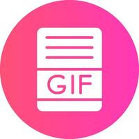 GIFs Creative Icon Design vector