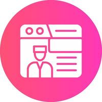 Documentation Portal Creative Icon Design vector
