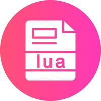 lua Creative Icon Design vector