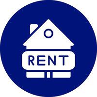 Rent Creative Icon Design vector