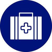 First Aid Kit Creative Icon Design vector