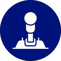 Joystick Creative Icon Design vector