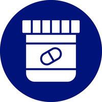 Pills Creative Icon Design vector