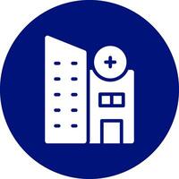 Hospital Property Creative Icon Design vector